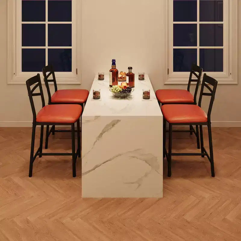 2 taburetes de bar, sillas de barra de mostrador con respaldo y cojín, sillas de comedor tapizadas, taburetes para isla de cocina, bar, comedor