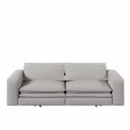 Sofá cama extraíble King de 93, sofá cama convertible 3 en 1 Teddy con 2 almohadas lumbares