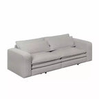 Sofá cama extraíble King de 93, sofá cama convertible 3 en 1 Teddy con 2 almohadas lumbares