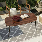 Mesa de centro plegable sin almacenamiento para sala de estar