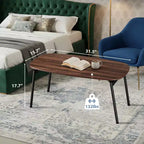 Mesa de centro plegable sin almacenamiento para sala de estar