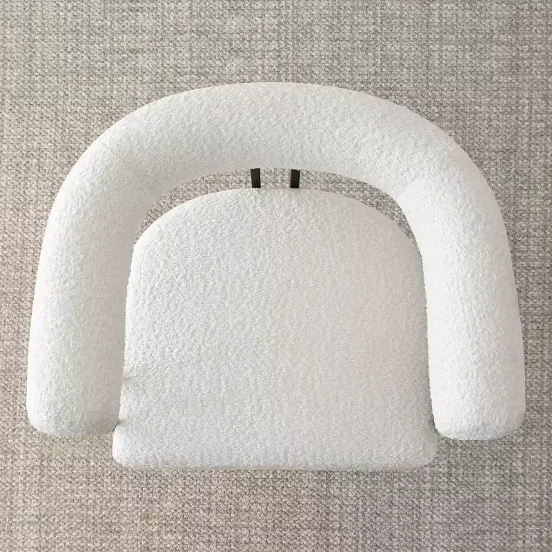Taburetes de barra modernos con respaldo y reposabrazos, taburetes de barra tapizados en bouclé beige para isla de cocina o barra de casa